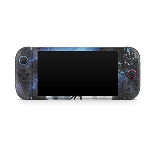 Glossy Glitter Gaming Skin Compatible with Nintendo Switch 2 Console Only - Moonlight Deer - Premium 3M Vinyl Protective Wrap Decal Cover - Easy to Apply | Crafted in The USA by MightySkins - color: Moonlight Deer, size: Switch 2 Console Skin Only, style: