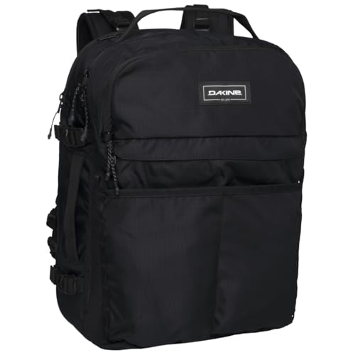 Dakine Split Adventure 28L Travel Backpack, Carry-On Size | Carry-on legal travel pack with split-level organization, side compression and load-lifter straps for heavy loads. - color: Black Ripstop, size: 28L