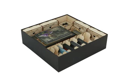 The Broken Token Game Organizer Compatible with Dune: Imperium - Wooden Game Organizing Box with Multiple Trays - style: Dune Imperium