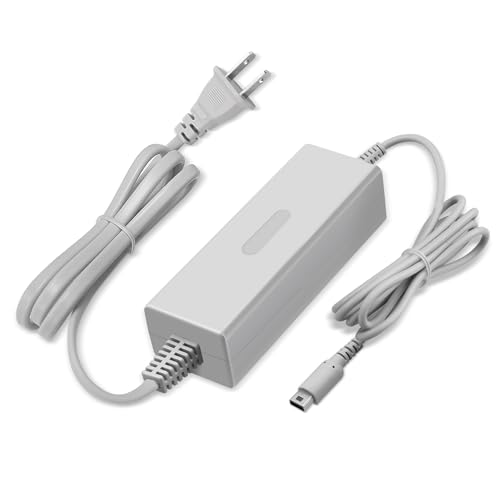 Charger for Wii U Gamepad, AC Power Adapter Charging Cord Replacement for Nintendo Wii U Gamepad