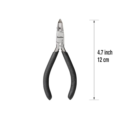 Beaditive Single Blade Nipper for Plastic Model - Plastic Sprue Cutter - Gunpla, Gundam Model, Scale Model Building (Angled) - style: Angled