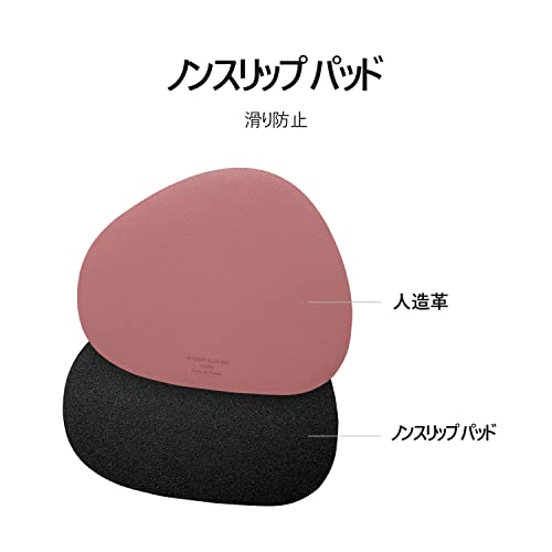 GREEDY FARMERS Mouse pad, Non-Slip Washable Waterproof Computer Mouse pad (Misty Rose) - color: Misty Rose