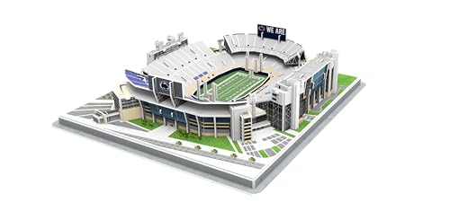 Pro-Lion 3D Jigsaw Puzzle of Beaver Stadium – 134 Pieces | Penn State Nittany Lions College Football Model | NCAA Football Stadium Building Kit | Creative Gift for Men, Boys & Kids Aged 8+ - style: Penn State Nittany Lions
