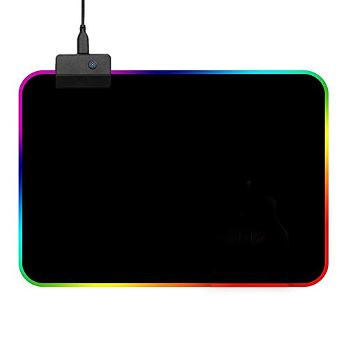 axGear Gaming Mouse Pad RGB LED Light Color Switching for Computer Laptop Colorfull