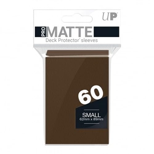 Ultra Pro Sleeves Pro-Matte Trading Card Game (Small, Brown) - color: Brown, size: Small