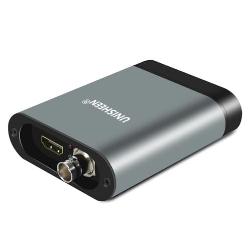 4k HDMI SDI Video Capture Card, 4K30 HDMI to USB 3.0 Capture Card for Streaming Work with Camera/Xbox/PS4/PS5/PC/OBS