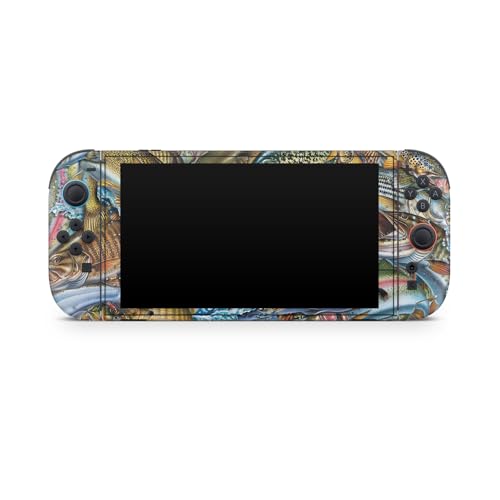 Gaming Skin Compatible with Nintendo Switch 2 Console Only - Action Fish Puzzle - Premium 3M Vinyl Protective Wrap Decal Cover - Easy to Apply | Crafted in The USA by MightySkins - color: Action Fish Puzzle, size: Switch 2 Console Skin Only, style: Matte