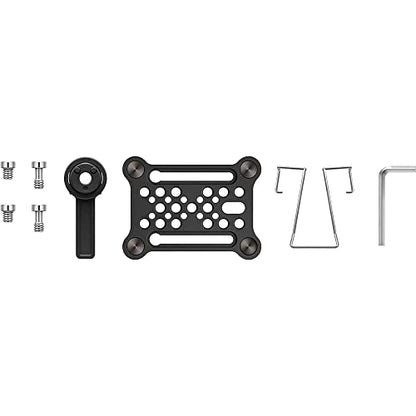 Sennheiser EW-DP ME 2 Set Camera-Mount Digital Wireless Omni Lavalier Mic System (R4-9: 552 to 607 MHz) Bundle with Auray WLW Fuzzy Windbuster and Watson Rapid Charger with 4 AA Batteries