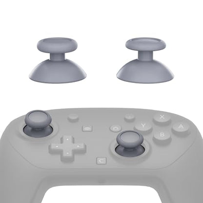 eXtremeRate Replacement 3D Joystick for Nintendo Switch 2 Pro Controller, Left Right Analog Stick Thumbsticks with Screwdriver Tools for Switch 2 Pro Controller, Multi-Colors Options - New Hope Gray - color: New Hope Gray