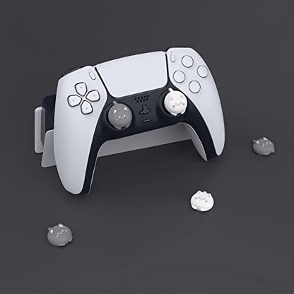 PlayVital Cute Thumb Grip Caps for ps5, Edge, ps4 Controller, Silicone Analog Stick Cover for Xbox Series X/S, Elite Series 2 Controller, Thumbstick Caps for Switch 2 Pro Controller - Cutie Kitty - color: Cutie Kitty