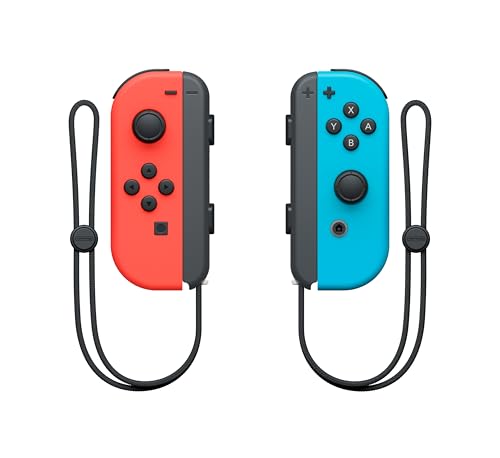 Nintendo Switch Joy-Con Controller Pair - Neon Red/Neon Blue - color: Neon Red/Neon Blue, style: Pair