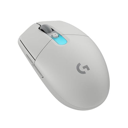 Logitech G305 X Superlight Wireless Gaming Mouse - White | Lightweight 59g, HERO 44K Sensor, RGB lighting, Lightspeed, Bluetooth, 130+ Hr battery life, 6 programmable buttons, PC/Mac - color: White, style: Superlight