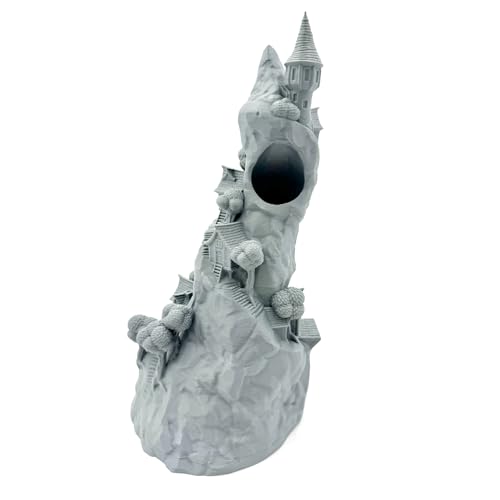 Mountain Village Dice Tower - D&D RPG Tabletop Gaming Accessory - Modular Design for Easy Storage
