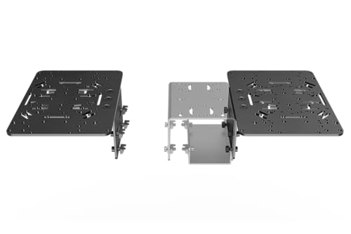 Trak Racer - TR-One Flight Simulator Mounts - Left and Right Set, Black