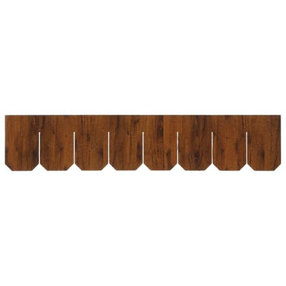 Miniature Roof Shingle Strips for 1:12 Scale Dollhouse Roofing | Set of 25 Strips, REDUCIO! - color: Warm Brown Wood