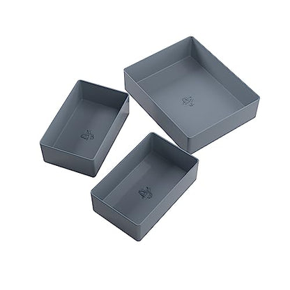 Gamegenic Token Silo Card Add On - 3-Piece Set of Game Trays, Holds Game Cards, Tokens, Dials and Dice, Organize LCG, TCG and Board Game Accessories, Modular Design, Black Color, Made - color: Black