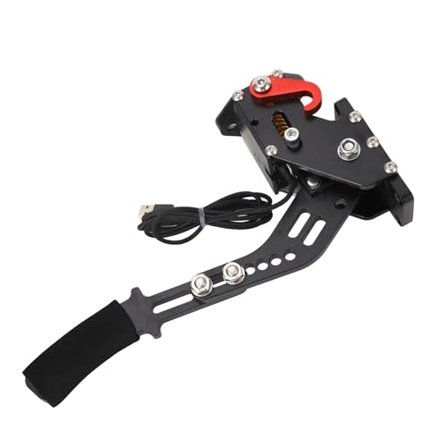 USB Handbrake for PC, 14Bit PC USB Handbrake for Logitech Racing Games G27 G25 G29 T500 T300 Fanatecosw Lfs Dirt Rally