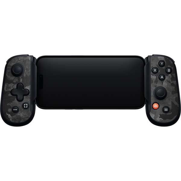 Skinit Decal Gaming Skin Compatible with Backbone One for iPhone Game Controller - Digital Camo Design - color: Grey - CAMOXX07