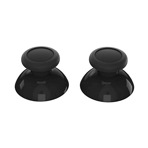 eXtremeRate Replacement 3D Joystick Thumbsticks, Analog Thumb Sticks with Cross Screwdriver for Nintendo Switch Pro Controller - Black & White & Transparent & Transparent Black - color: Black & White & Transparent & Transparent Black