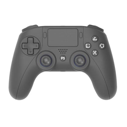 Wireless Anti-Stick Drift Controller for PS5/PC - Features, Turbo, 6-Axis Gyro, Dual Vibration, Macro Back Buttons, Touchpad, Bluetooth 5.0, 3.5mm Audio Jack & Built-in Microphone (BLACK2) - color: BLACK2