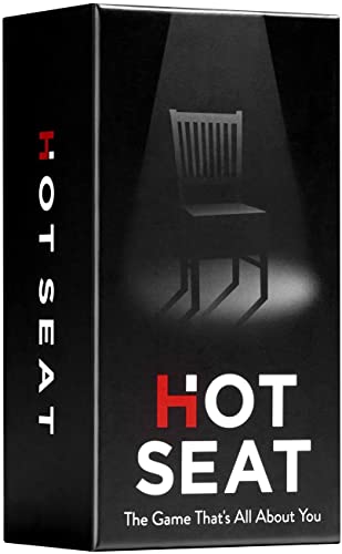 HOT SEAT Party Game - The Family Card Game That's All About You - for Kids,Teens, College Students, Adults + Families - Perfect Christmas White Elephant Gifts, Stocking Stuffers + Board Games Night
