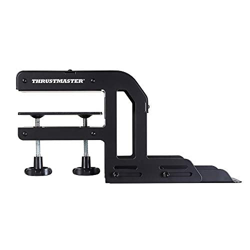 Thrustmaster Racing Clamp 100% Metal Sim Racing Mount - PS5, XBOX & PC | Sturdy stability, fits 15-50 mm desks, 2 tightening screws, left or right configs, fits TSS Handbrake and TH8A Shifter