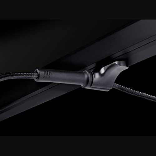 Mouse Bungee Flexible Cord Clip Clipper Wire Cable Organizer Gaming Mice Cable Holder Line Fixer Black