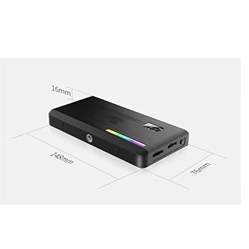RGB Lampu Video LED 2500K 9000K Dapat Berkedip Ponsel Pintar DSLR Kit Fotografi