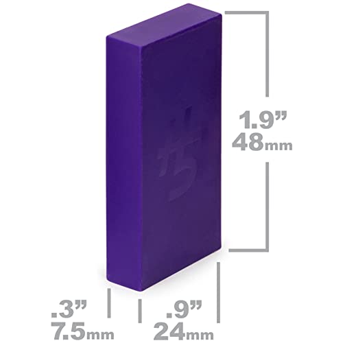 Spin Master Games H5 Domino Creations Blue & Purple Classic Dominoes Set | Design, Build, & Topple, Develops Motor & STEM Skills, Learn to Make Domino Art, 60 Easy-to-Read Tiles, 1+ Players, Ages 5+ - color: Blue