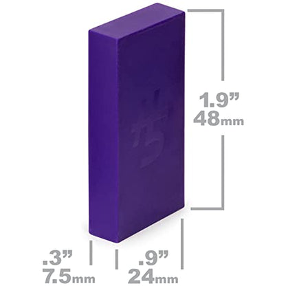 Spin Master Games H5 Domino Creations Blue & Purple Classic Dominoes Set | Design, Build, & Topple, Develops Motor & STEM Skills, Learn to Make Domino Art, 60 Easy-to-Read Tiles, 1+ Players, Ages 5+ - color: Blue