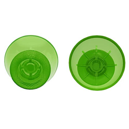 eXtremeRate Clear Green Replacement Thumbsticks for PS5 Controller, Custom Analog Stick Joystick for PS4 Controller Universal - color: Clear Green