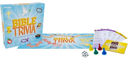 Bible Trivia by Pressman - The Game of Knowledge & Divine Inspiration, Multi Color