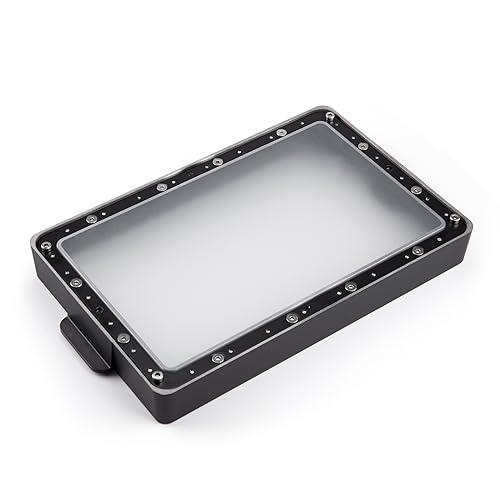 ELEGOO Metal Resin Tank for Saturn 3 Ultra LCD 3D Printer | ACF Release Liner Pre-Installed, with 3 Allen Wrench, Resin Vat Saturn 3 Ultra - size: Saturn 3 Ultra Resin Tank