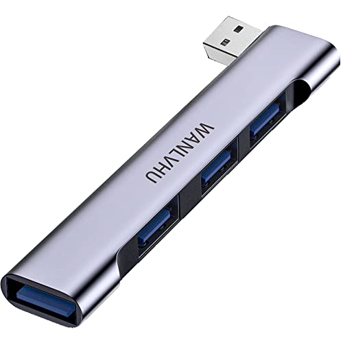 USB Hub for Laptop 4-Port, Portable USB 3.0 Hub USB Splitter, USB Multiport Adapter Expander for MacBook Air/Pro, Laptop, PC, Keyboard, Flash Drive, Mobile HDD (USB Hub for Right) - color: USB Hub for Right