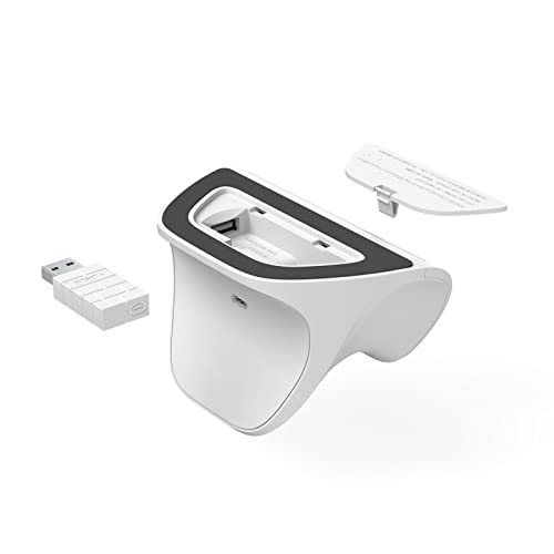 8BitDo Ultimate Bluetooth Controller with Charging Dock, Wireless Pro Controller with Hall Effect Sensing Joystick, Compatible with Switch, Windows and Steam Deck (White) - color: White, style: Ultimate Controller