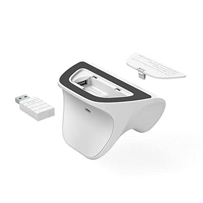 8BitDo Ultimate Bluetooth Controller with Charging Dock, Wireless Pro Controller with Hall Effect Sensing Joystick, Compatible with Switch, Windows and Steam Deck (White) - color: White, style: Ultimate Controller