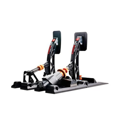 ASETEK SimSports Load Cell Forte S-Series Sim Racing Pedals for Immersive Racing in your Sim Racing Setup | Adjustable Pedals Arms for a Custom Fit | PC Compatible - size: Forte S-Series