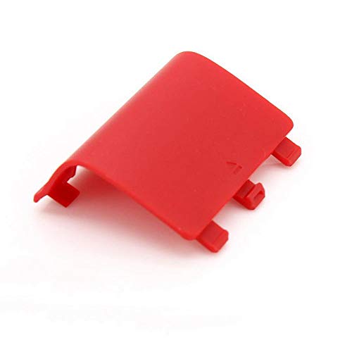 Battery Back Cover Lid Door Case for Xbox One Controller (Red) - color: Red