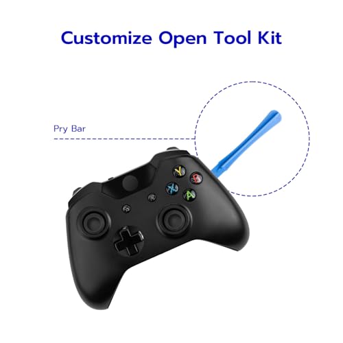 Mcbazel 5 in 1 TMR Joystick Replacement Repair Parts Thumbstick Grips Compatible with X Box Series X/S/One/One X/One S Controller