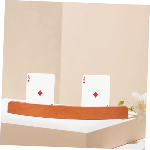 Wooden Playing Card Holder Stand for Game Cards for Board Games Stable Base