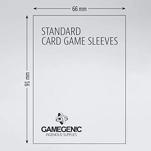 10 Packs Gamegenic Prime Board Game Sleeves 50ct Standard Card Game Size Card Sleeves Display Case
