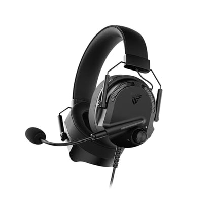 FANTECH Alto MH91 Gaming Headset with Detachable Mic, 50mm Drivers, Multi-Platform Compatible, Memory Foam Ear Cushions, in-Line Controls for PC/PS4/XBOX/Switch/Mobile