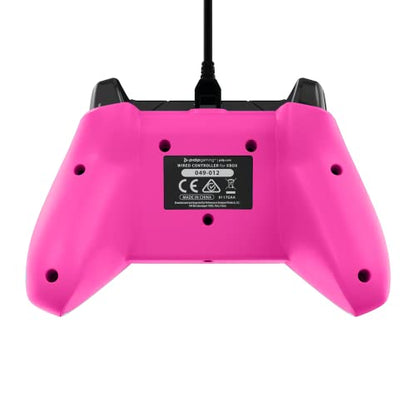 PDP Wired Controller Fuse Black for Xbox Series X|S, Gamepad, Wired Video Game Controller, Gaming Controller, Xbox One, Officially Licensed - Xbox Series X - color: Fuse Black
