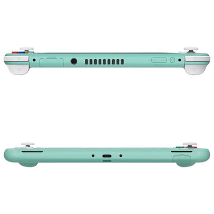 eXtremeRate Misty Green DIY Replacement Shell for Nintendo Switch Lite, NSL Handheld Controller Housing w/Screen Protector, Custom Case Cover for Nintendo Switch Lite - color: Misty Green