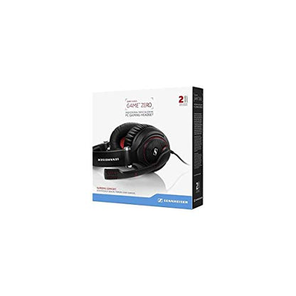 EPOS I SENNHEISER GAME ZERO Gaming Headset, Closed Acoustic with Noise Cancelling Microphone, Foldable, Flip-to-mute, Ligthweight, PC, Mac, Xbox One, PS4, Nintendo Switch, and Smartphone compatible. | Closed-Back Over-Ear Gaming Headset, Noise-Cancelling