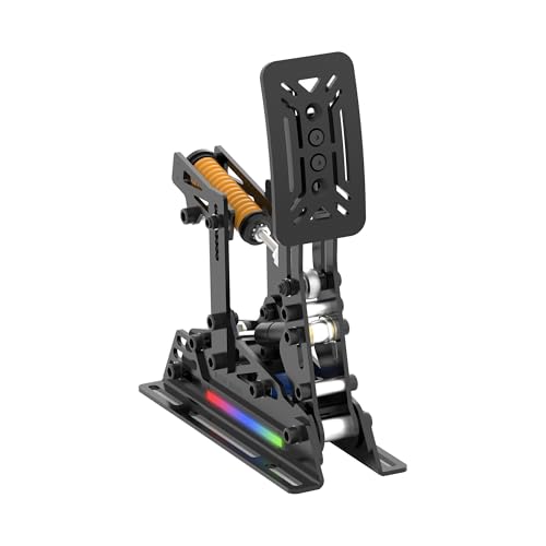SIMSONN PRO X Ultra Sim Racing Pedals PC Racing Simulator Load Cell HE Hydraulic Pedals Support Haptic Reactor (PRO X Ultra Clutch Pedal) - color: PRO X Ultra Clutch Pedal