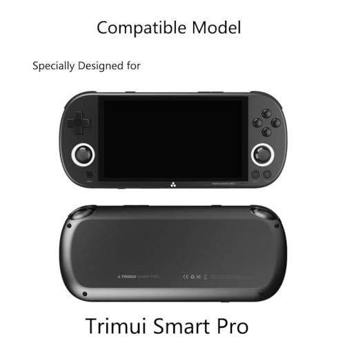 for Trimui Smart Pro Screen Protector - [2 Pack] HD Tempered Glass Film [9H Hardness] [Anti-Scratch] Compatible for MOUJI Levhorzn Ampown HANHIBR WESICH Trimui Smart Pro Handheld Game Console