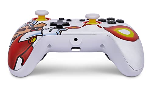 PowerA Enhanced Wired Controller for Nintendo Switch - Fireball Mario, Gamepad, game controller, wired controller, officially licensed - color: Fireball Mario