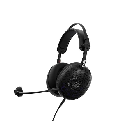 Sony INZONE H6 Air Wired Open-Back Gaming Headset with Mic, Black | Ultra‑Lightweight for All Day Comfort, For PC/PS5/Mobile, Detachable High-Fidelity Mic, Audiophile, USB‑C Audio Box