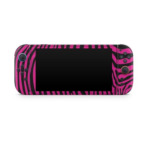 Gaming Skin Compatible with Nintendo Switch 2 Console Only - Pink Zebra - Premium 3M Vinyl Protective Wrap Decal Cover - Easy to Apply | Crafted in The USA by MightySkins - color: Pink Zebra, size: Switch 2 Console Skin Only, style: Matte Finish
